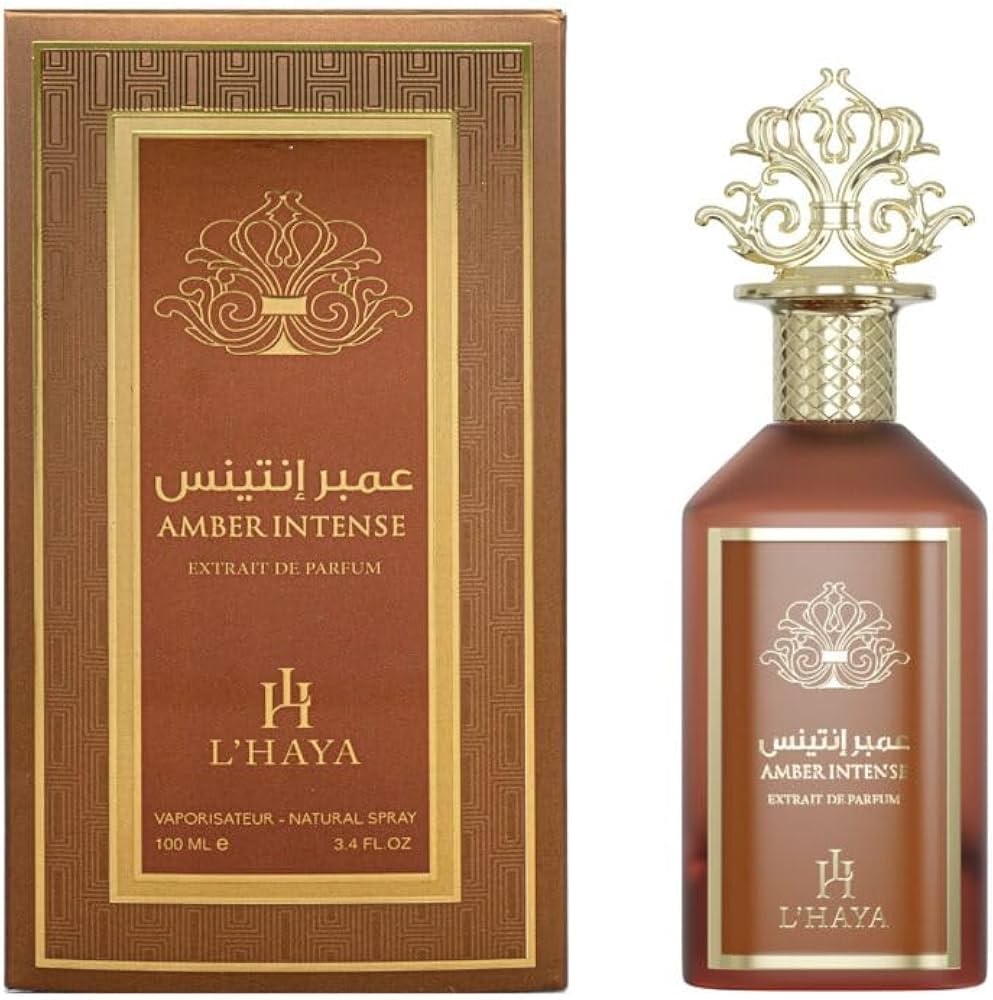 L'Haya Amber Intense Unisex Perfume/Cologne (3.4 oz)